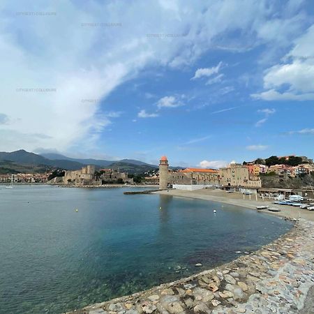 4PA72 - Magnifique appartement pour 4 dans résidence avec piscine et parking Collioure Extérieur photo