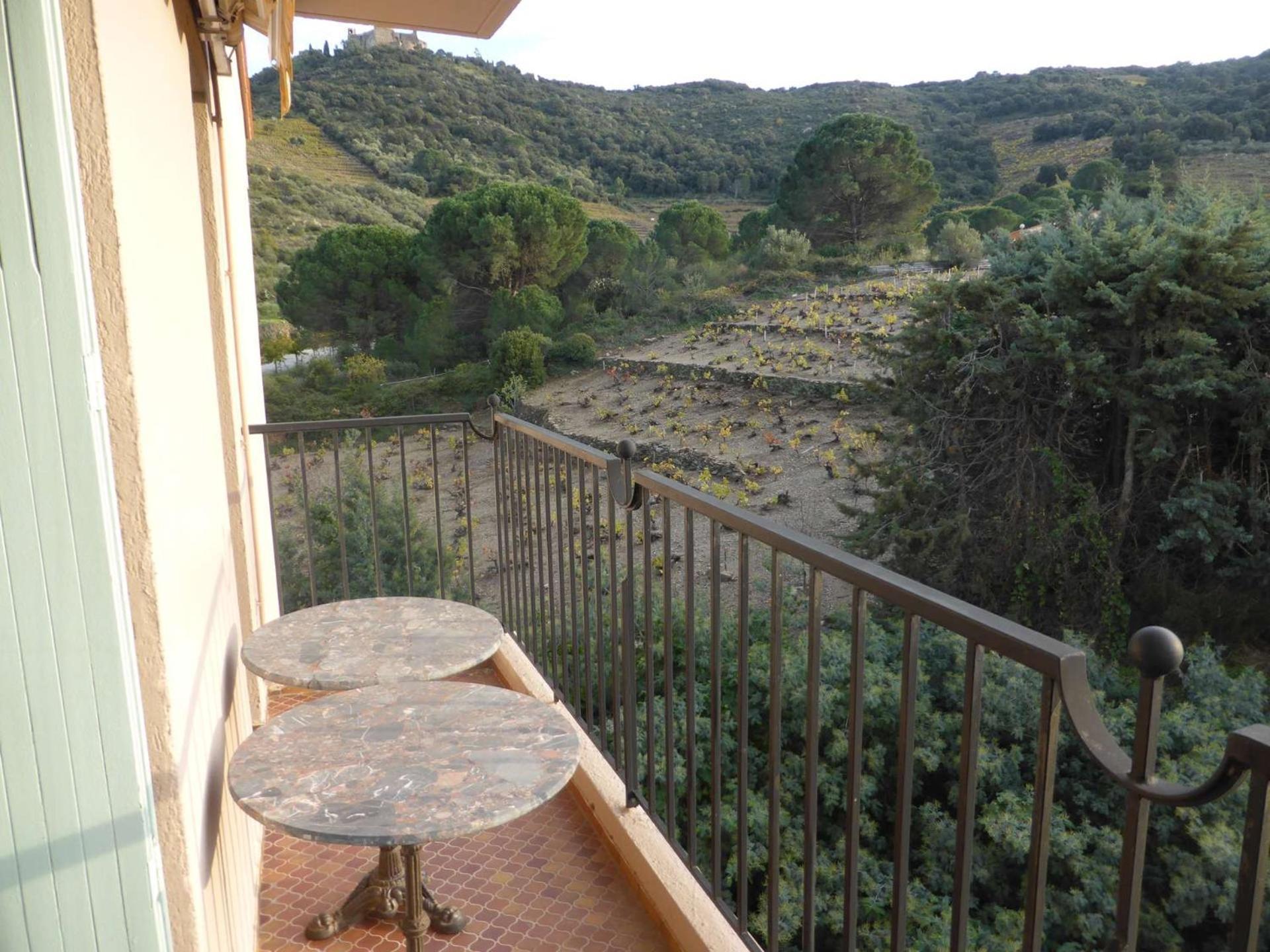 4PA72 - Magnifique appartement pour 4 dans résidence avec piscine et parking Collioure Extérieur photo